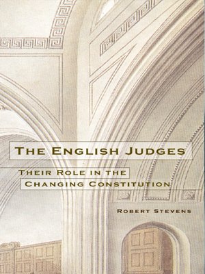 cover image of The English Judges